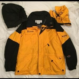 Columbia Titanium All Weather Yellow Jacket